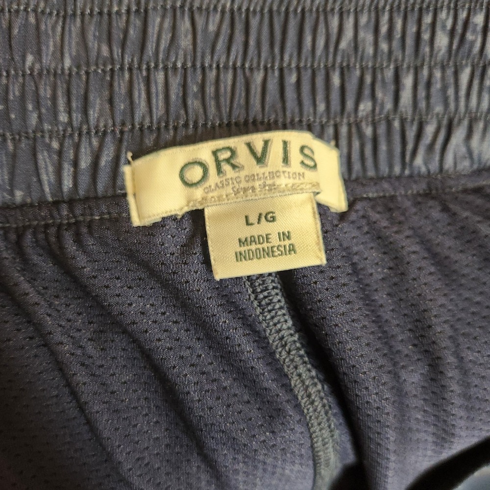 Orvis Navy Blue Pull On Skort Golf Tennis Womens Size Large With Pockets - Picture 4 of 4